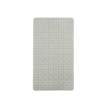 Rutschfeste Duschmatte Bilder Grau PVC 67,7 x 38,5 x 0,7 cm (6 Stück)