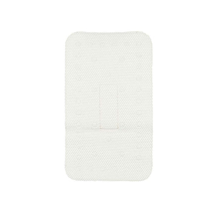 Rutschfeste Duschmatte Weiß PVC 69,3 x 40 x 1 cm (6 Stück)