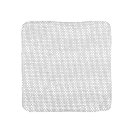 Rutschfeste Duschmatte Grau PVC 53 x 52,5 x 1 cm (6 Stück)