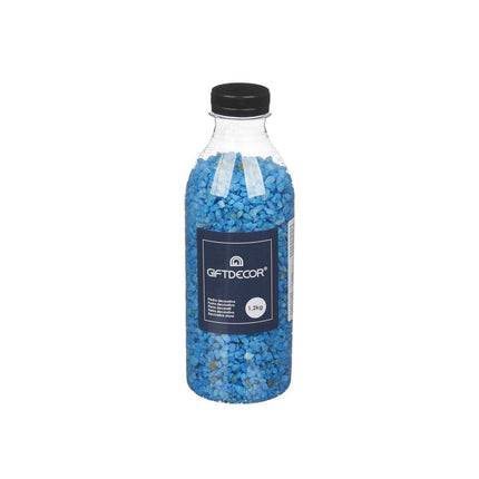 Deko-Steine Marmor Blau 1,2 kg (12 Stück)