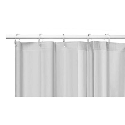 Duschvorhang Grau Polyäthylen EVA 180 x 180 cm (12 Stück)