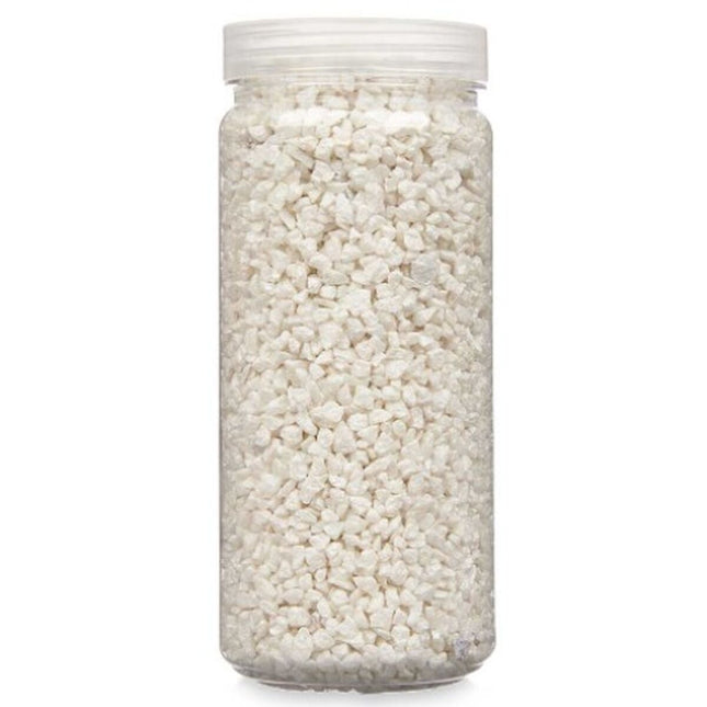 Deko-Steine Weiß 2 - 5 mm 700 g (12 Stück)