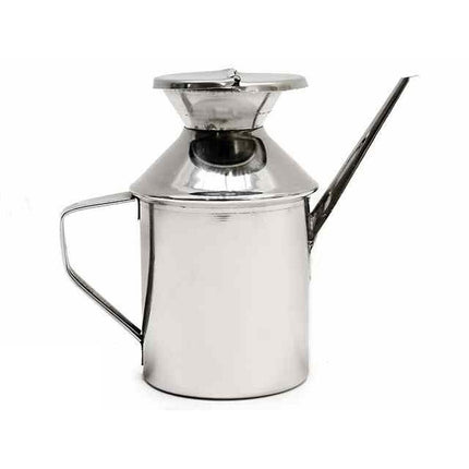 Ölfläschchen Silberfarben Edelstahl 500 ml (24 Stück)
