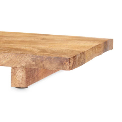 Tischdekoration rechteckig Braun Mango-Holz 70 x 5,5 x 23 cm (4 Stück)