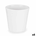 Blumentopf Ø 14 cm Weiß (6 Stück)