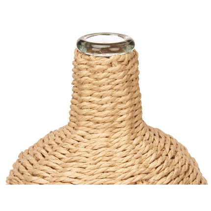 Dekorative Karaffe Braun Kristall 13,5 x 25 x 13,5 cm (8 Stück)