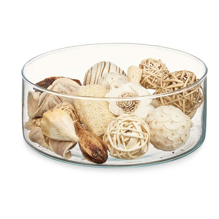 Dekoratives Potpourri Weiß Braun 16 x 21 x 7 cm (12 Stück)