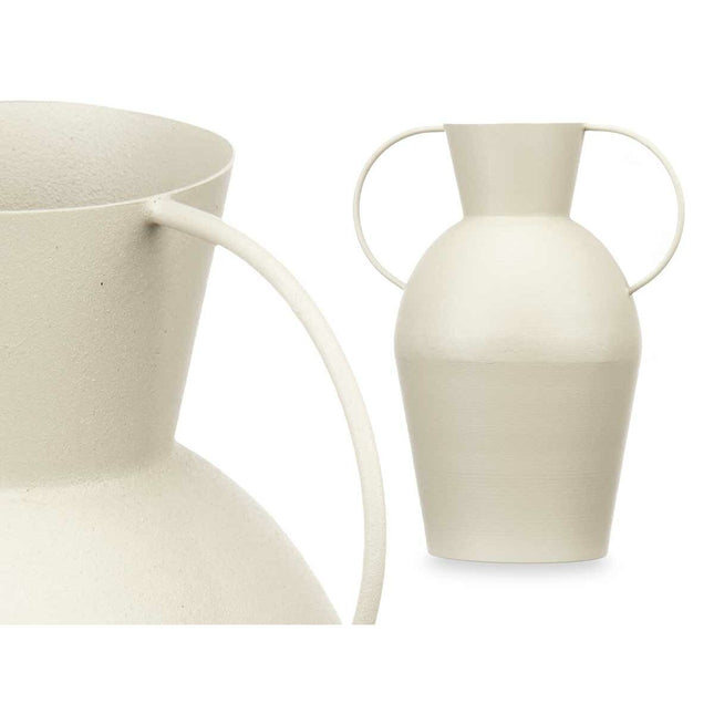 Vase Hellbraun Stahl 20 x 27 x 14 cm (6 Stück)