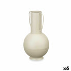Vase Mit Griffen Hellbraun Stahl 17 x 33,5 x 17 cm (6 Stück)