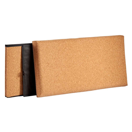 Dekorative Box Biegsam Braun Kork Holz MDF 36 x 36 x 72 cm (4 Stück)