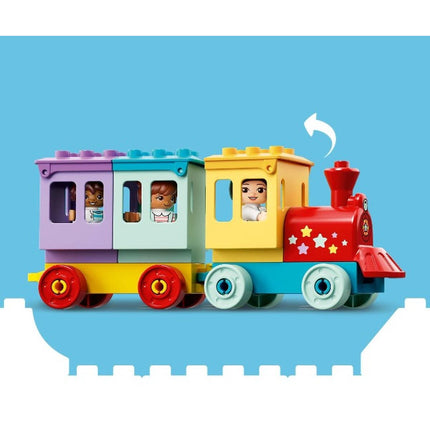 Konstruktionsspiel Lego DUPLO Town Amusement Park - Train, Carousel and Ferris Wheel