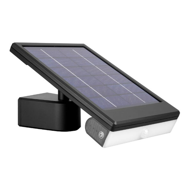 Wandleuchte EDM LED Solar Schwarz 6 W 720 Lm (6500 K)