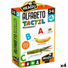 Lernspiel HEADU Alfabeto táctil Montessori (4 Stück)