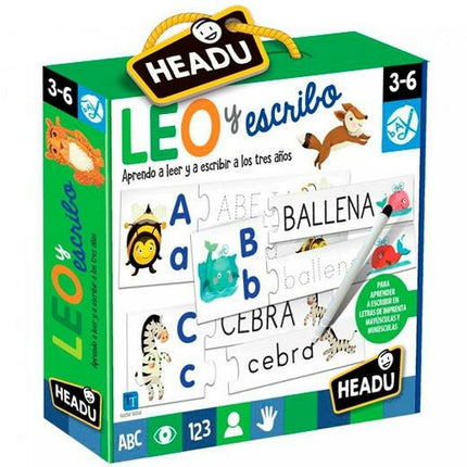 Lernspiel HEADU Leo y Escribo (4 Stück)