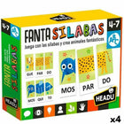 Pädagogisches Spielzeug HEADU Fantasílabas (4 Stück)