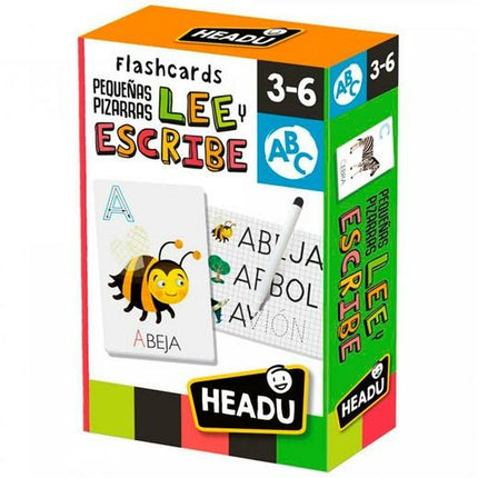 Lernspiel HEADU Flashcards Lee y Escribe Spanisch (5 Stück)