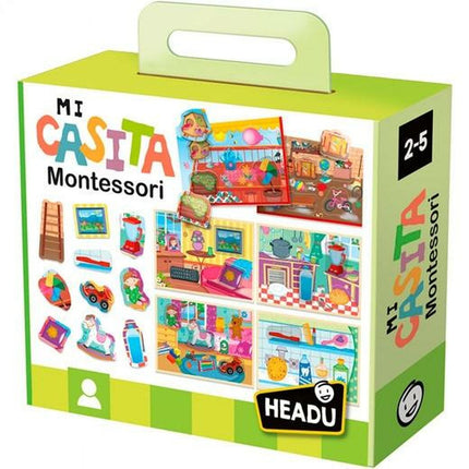 Spiel Kindererziehung HEADU Mi casita Montessori (5 Stück)