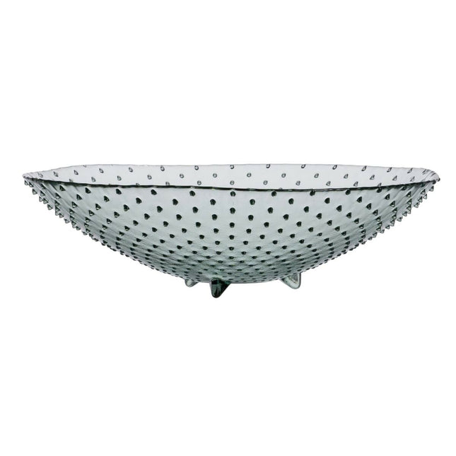 Tischdekoration Recyceltes Glas grün 40 x 40 x 11 cm