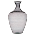 Vase Grau Recyceltes Glas 40 x 40 x 65 cm