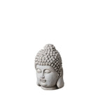 Skulptur Buddha Grau Ethnisch 26,5 x 26,5 x 41 cm