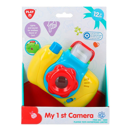 Pädagogisches Spielzeug PlayGo Fotokamera 12 x 11 x 6 cm (4 Stück)