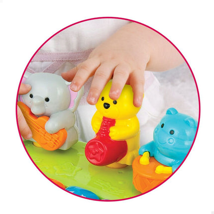 Interaktives Klavier für Babys Winfun tiere 26,5 x 10,4 x 14,8 cm (6 Stück)