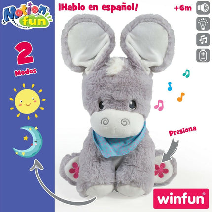 Baby-Spielzeug Winfun PEEKABOO Esel 22 x 35 x 19,5 cm (2 Stück)