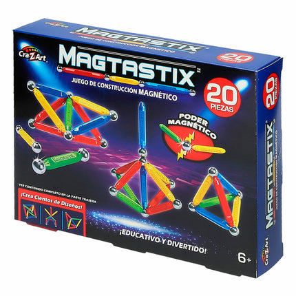 Konstruktionsspiel Cra-Z-Art Magtastix Beginner 20 Stücke (4 Stück)