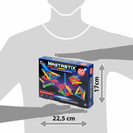 Konstruktionsspiel Cra-Z-Art Magtastix Beginner 20 Stücke (4 Stück)