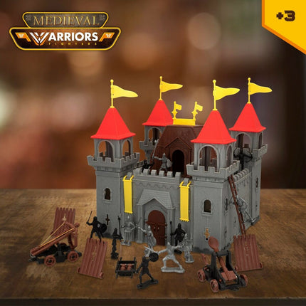 Konstruktionsspiel Colorbaby Medieval Fighters 25 Stücke (4 Stück)