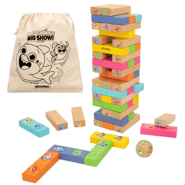 Konstruktionsspiel Baby Shark 51 Stücke (6 Stück)