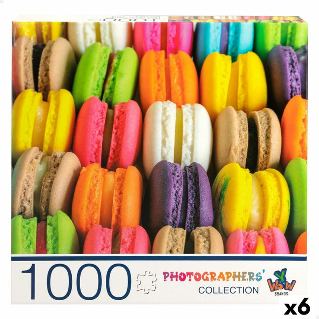 Puzzle Colorbaby Macaron 6 Stück 68 x 51 x 0,1 cm