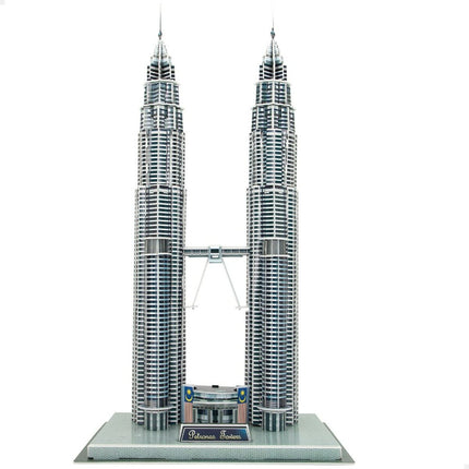 3D Puzzle Colorbaby Petronas Towers 27 x 51 x 20 cm (6 Stück)