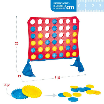 4 in einer Reihe Colorbaby 31,5 x 26 x 13 cm (6 Stück) (42 Stücke)