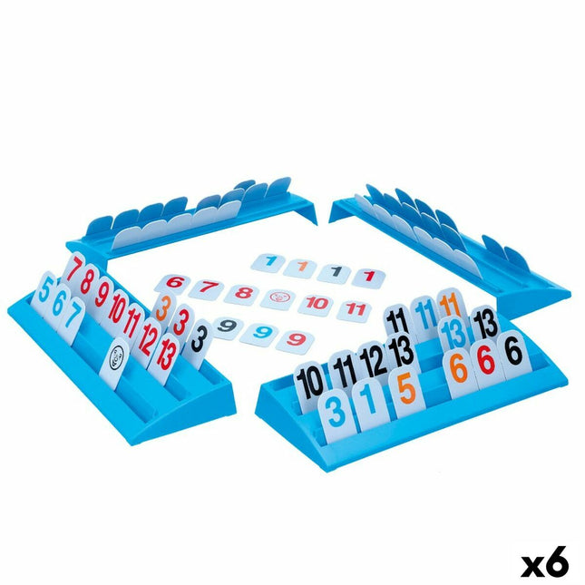 Tischspiel Colorbaby Rummigame 26 x 3 x 10 cm (6 Stück)