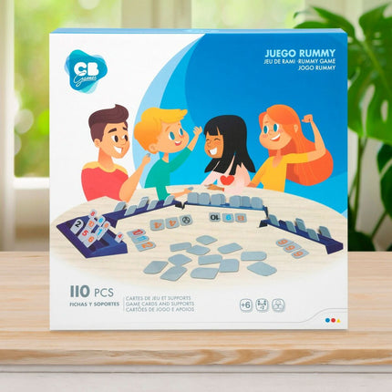 Tischspiel Colorbaby Rummigame 26 x 3 x 10 cm (6 Stück)