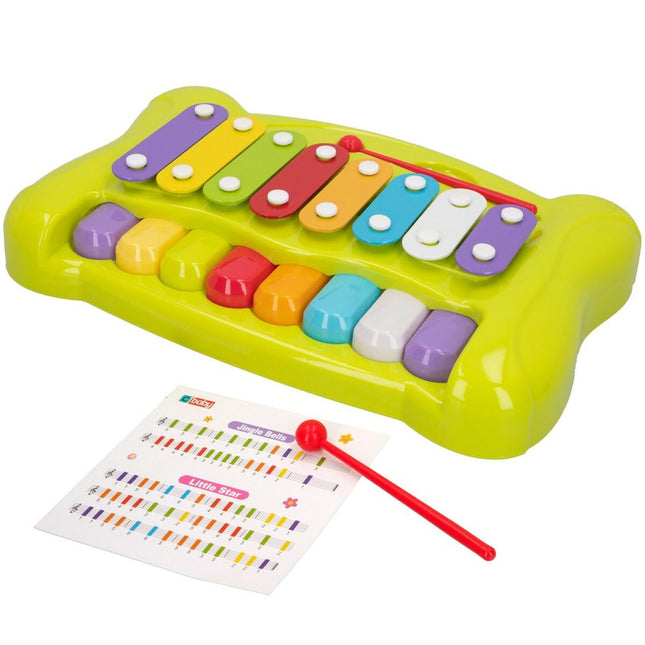 Musik-Spielzeug Colorbaby Metall Kunststoff 34 x 6 x 21 cm (6 Stück)