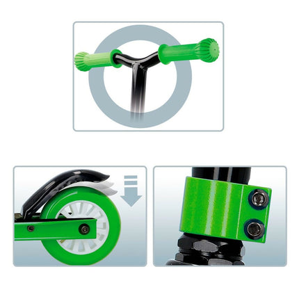 Roller Colorbaby Schwarz grün 4 Stück