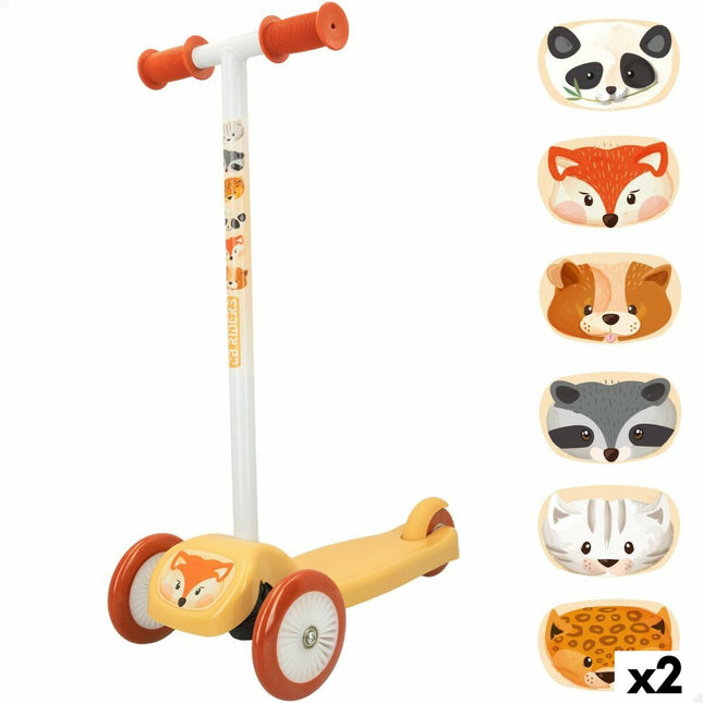 Scooter Colorbaby Animals 2 Stück