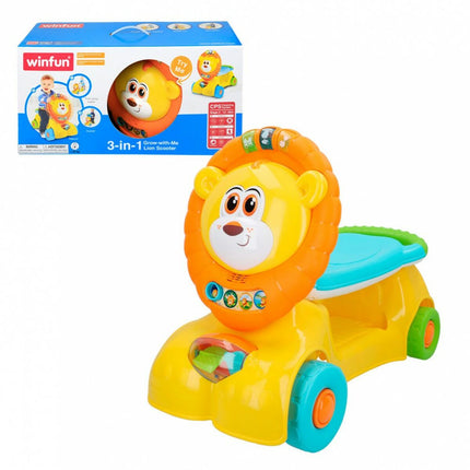 Rutschauto Winfun Licht Sound Löwe 57 x 42 x 26 cm (2 Stück)