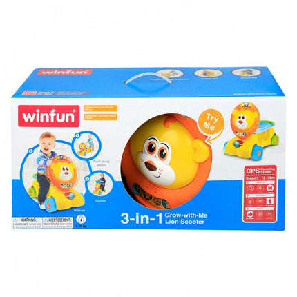 Rutschauto Winfun Licht Sound Löwe 57 x 42 x 26 cm (2 Stück)