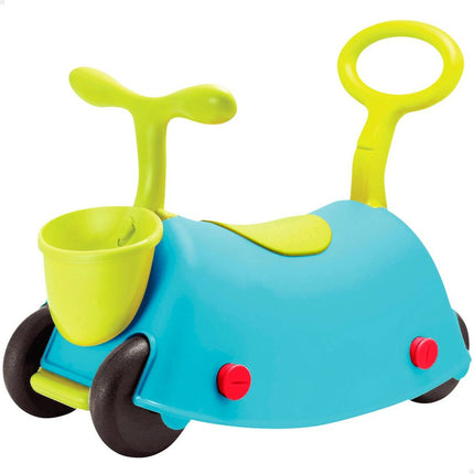 Rutschauto Motor Town Blau grün 3 in 1 54 x 44 x 26 cm (2 Stück)