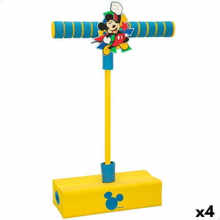 Pogospringer Mickey Mouse Gelb Für Kinder 3D (4 Stück)