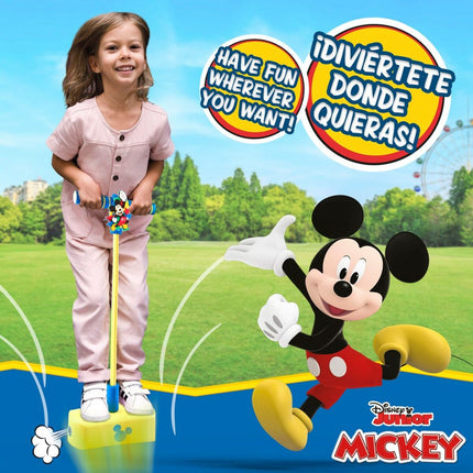 Pogospringer Mickey Mouse Gelb Für Kinder 3D (4 Stück)