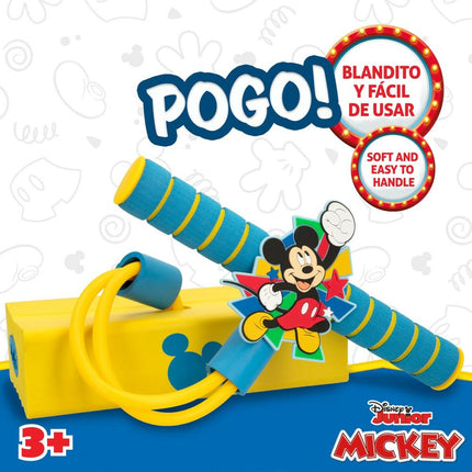 Pogospringer Mickey Mouse Gelb Für Kinder 3D (4 Stück)
