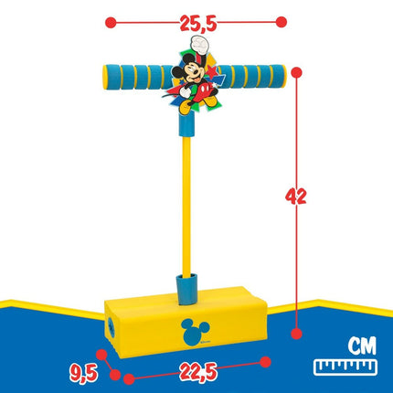 Pogospringer Mickey Mouse Gelb Für Kinder 3D (4 Stück)