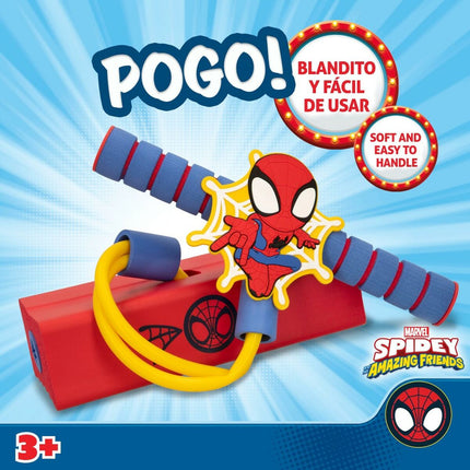 Pogospringer Spiderman Rot Für Kinder 3D (4 Stück)