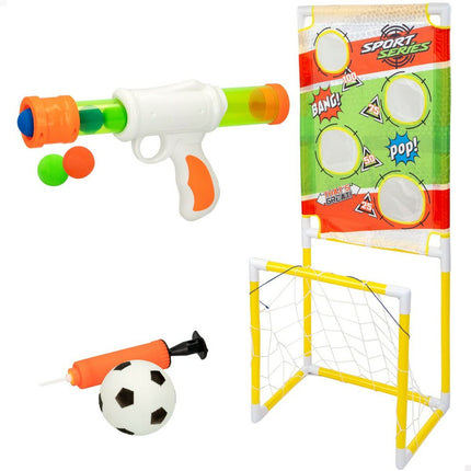 Zielspiel Colorbaby Zielscheibe Fussballtor 48,5 x 113 x 35,5 cm (2 Stück)