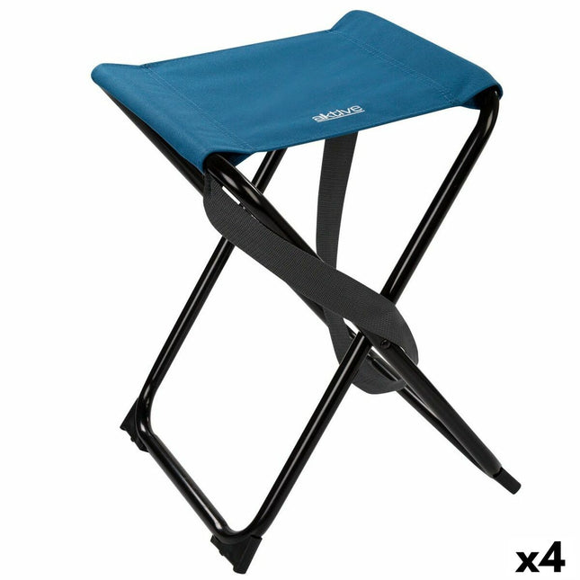 Klapphocker Aktive Blau 32 x 45 x 27 cm (4 Stück)