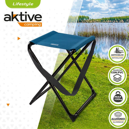Klapphocker Aktive Blau 32 x 45 x 27 cm (4 Stück)